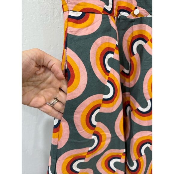 Mod Cloth ‘Mod Well’ Rainbow Dress Size 4 - Picture 4 of 6